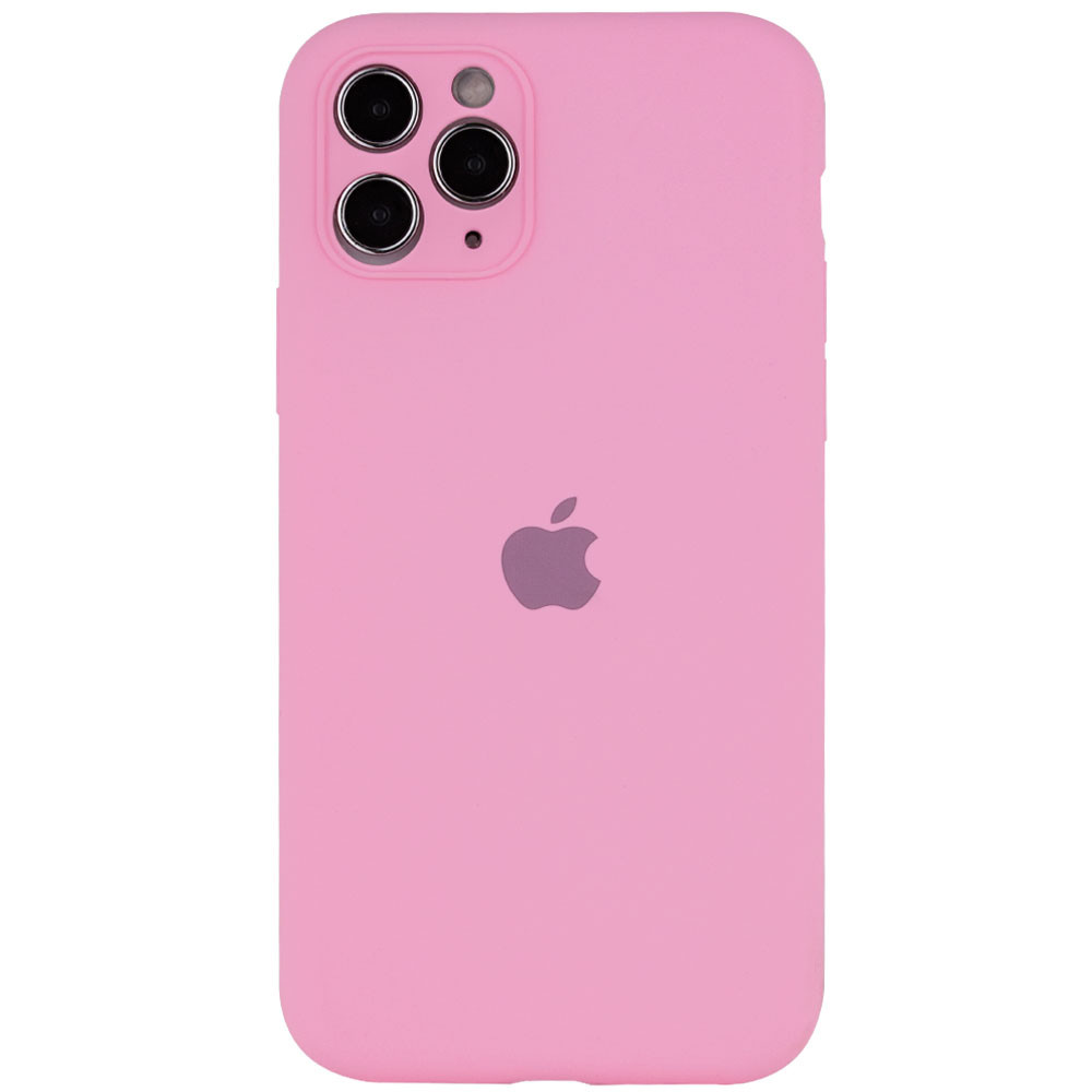 Silicone Case Full Camera Protective (AA) для iPhone 12 Pro Max (Light Pink)-0